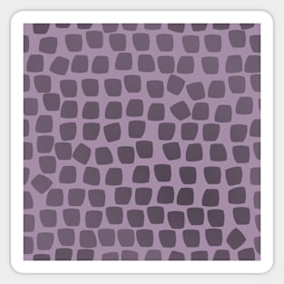 Leopard Mosaic on Pink Lilac 5748 Sticker